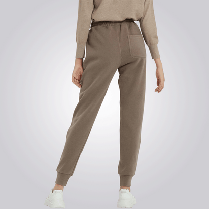 CALÇA DE MOLETOM CORDILHEIRA  MARROM FEMININA