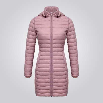 JAQUETA CORDILHEIRA LONG PUFFER FEMININA