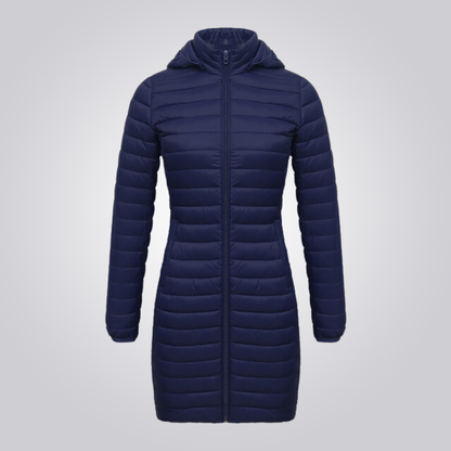 JAQUETA CORDILHEIRA LONG PUFFER FEMININA