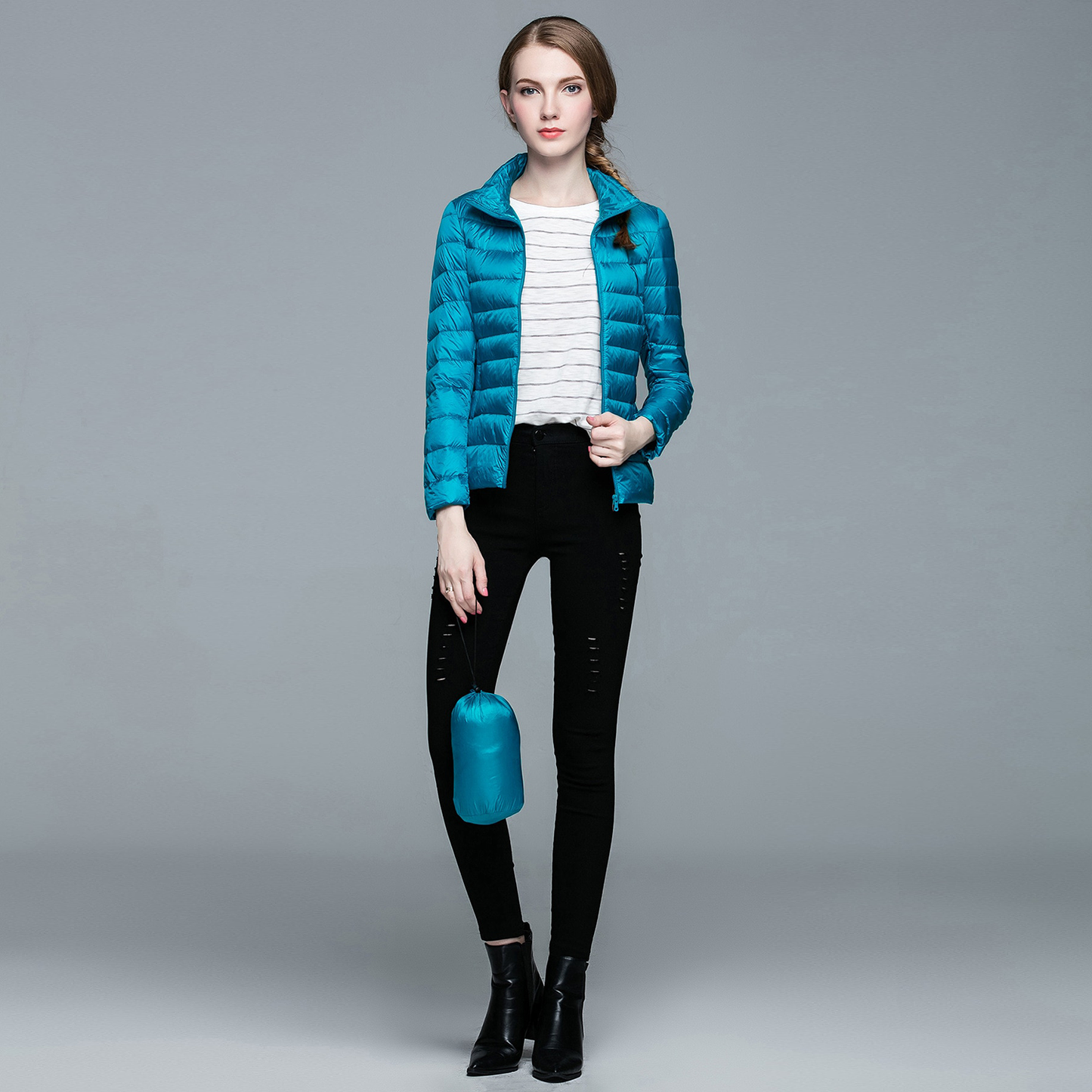 JAQUETA CORDILHEIRA ULTRALEVE PUFFER FEMININA