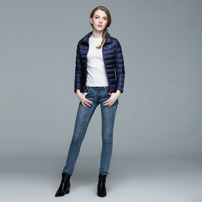 JAQUETA CORDILHEIRA ULTRALEVE PUFFER FEMININA