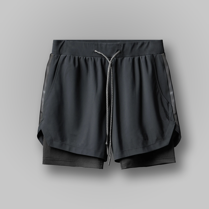 SHORTS CORDILHEIRA 2 EM 1 AERODRY PERFORMANCE