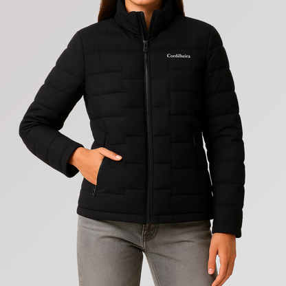 JAQUETA PUFFER CORDILHEIRA ON THE CITY FEMININA