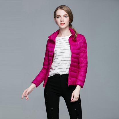JAQUETA CORDILHEIRA ULTRALEVE PUFFER FEMININA