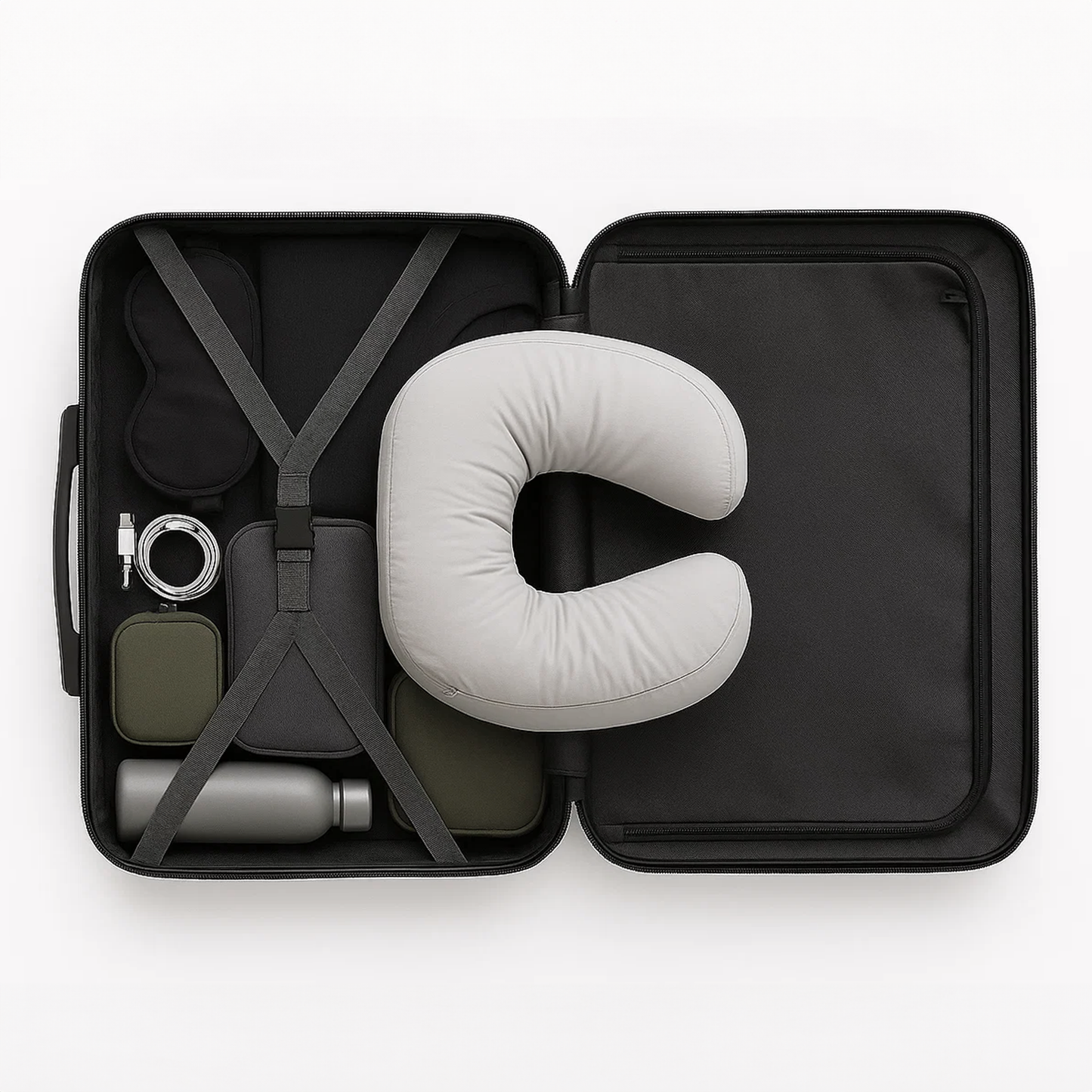 JAQUETA PUFFER CORDILHEIRA TRAVELLER PORTÁTIL MASCULINA