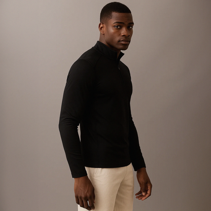 CAMISETA TÉRMICA CORDILHEIRA ICELOCK PRETA MASCULINA