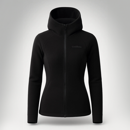JAQUETA CORDILHEIRA FLEECE HOODED FEMININA