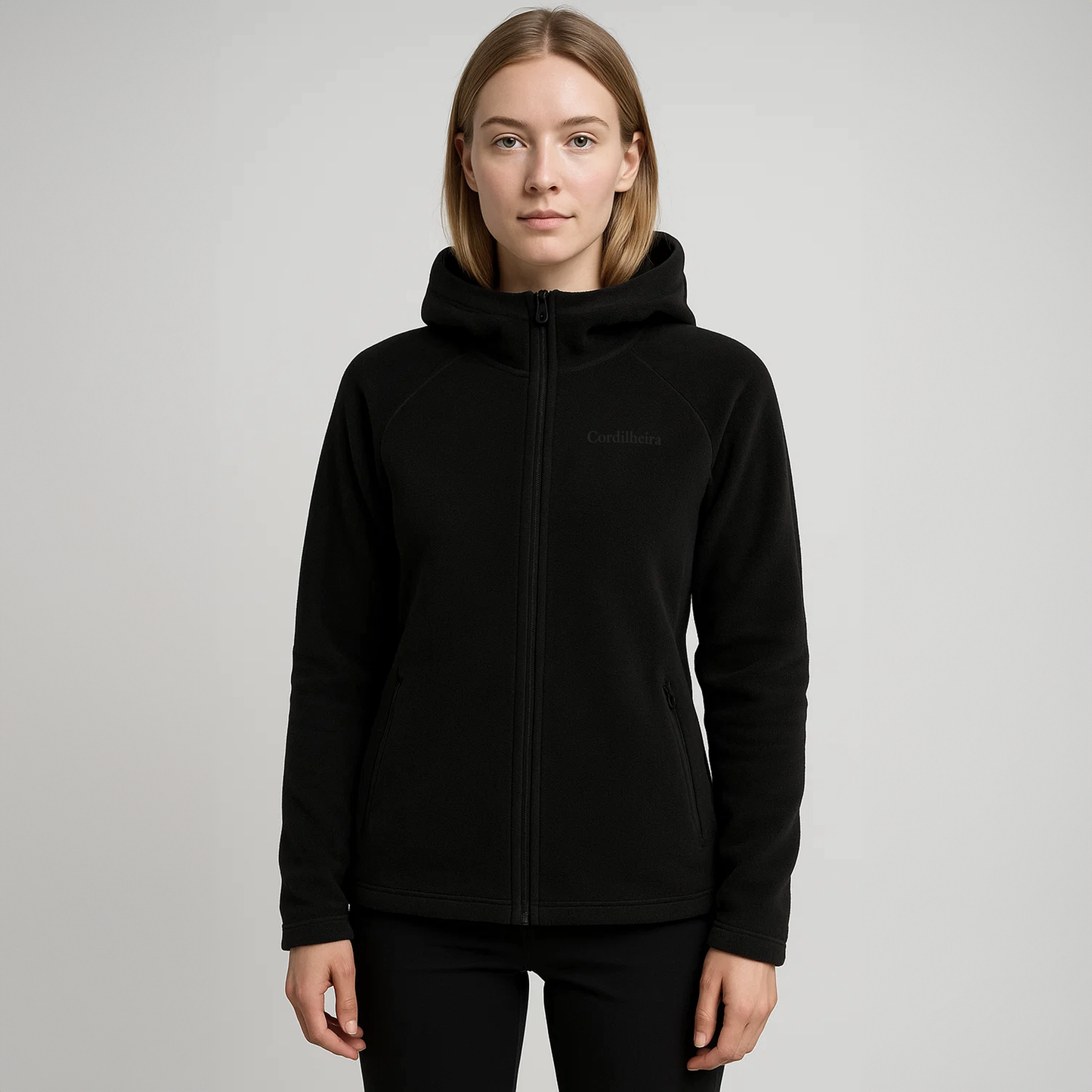 JAQUETA CORDILHEIRA FLEECE HOODED FEMININA